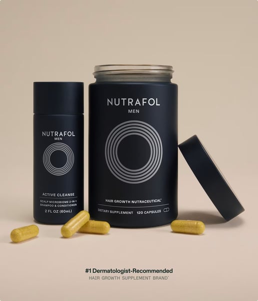 Nutrafol Men’s Daily Hair Growth Supplement：無藥物男性養髮補充品