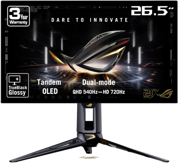 Computex 話題新品開賣！ROG 玩家共和國 20 週年紀念版 24K 鍍金電競周邊搶先看 4