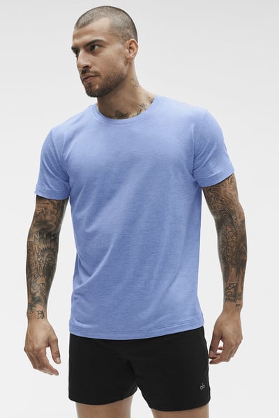 Alo Yoga Conquer Reform Crewneck Short Sleeve 男款短袖上衣