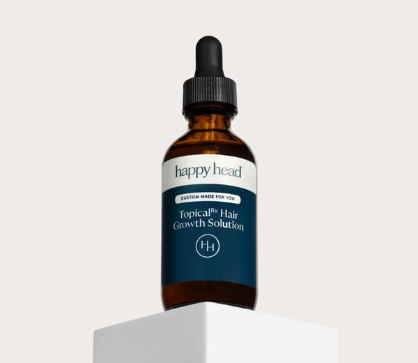 Happy Head Topical Finasteride & Minoxidil Solution：高濃度滴管配方