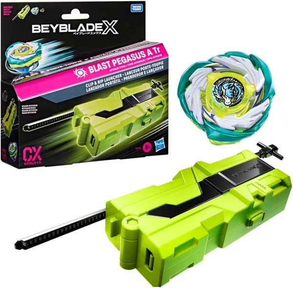 Beyblade X Clip & Rip Launcher Set