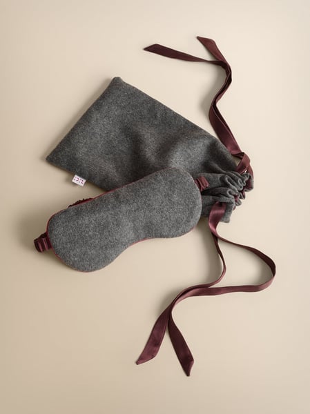 Derek Rose Duke Cashmere Eye Mask｜頂級喀什米爾奢華眼罩