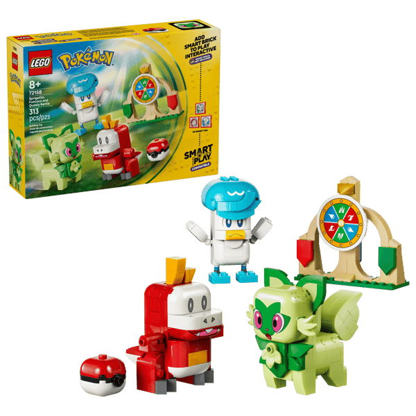 LEGO SMART Play：Sprigatito, Fuecoco and Quaxly Battle