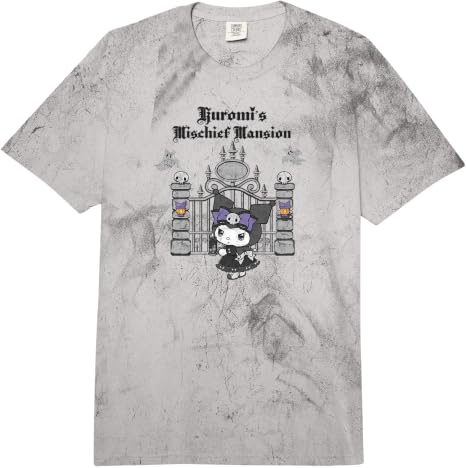 Kuromi Mischief Mansion Castle Gates Comfort Colors Adult Heavyweight T-Shirt