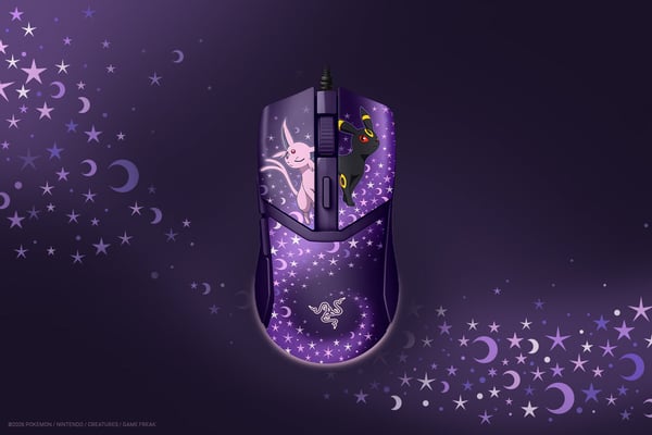 Razer Cobra – 太陽伊布與月亮伊布限定版滑鼠