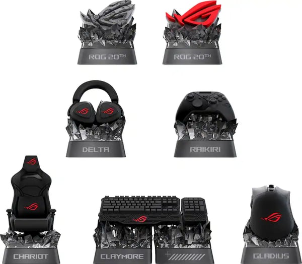 Computex 話題新品開賣！ROG 玩家共和國 20 週年紀念版 24K 鍍金電競周邊搶先看 2