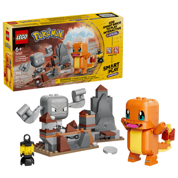 LEGO SMART Play：Charmander and Geodude's Cavern Clash