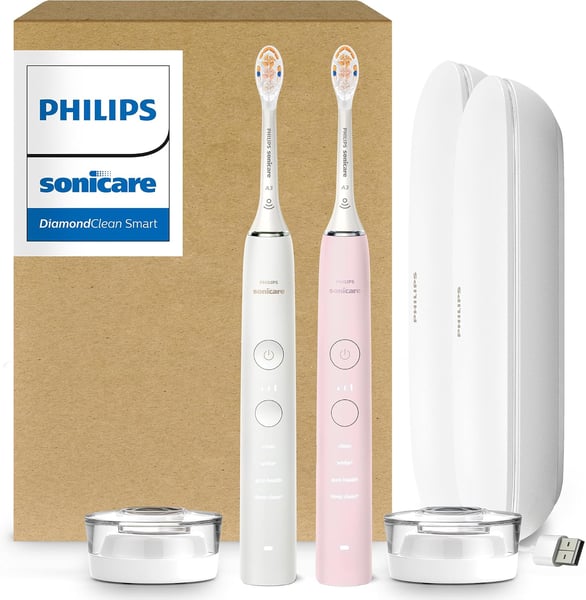 Philips Sonicare DiamondClean 9000 電動牙刷兩組特價 5 折，現省 NT$6,400 3