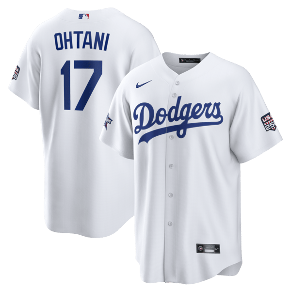 2026 All-Star Game Los Angeles Dodgers Shohei Ohtani Nike White Replica Jersey