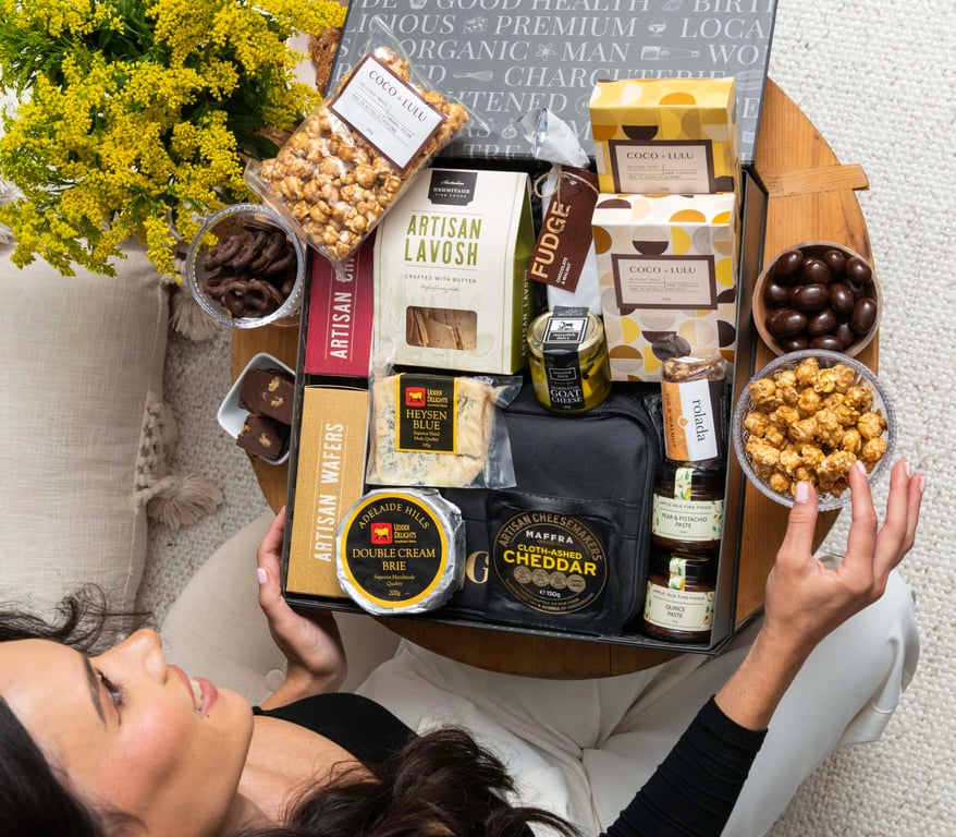 Cheese and Chocolate Grazing Platter