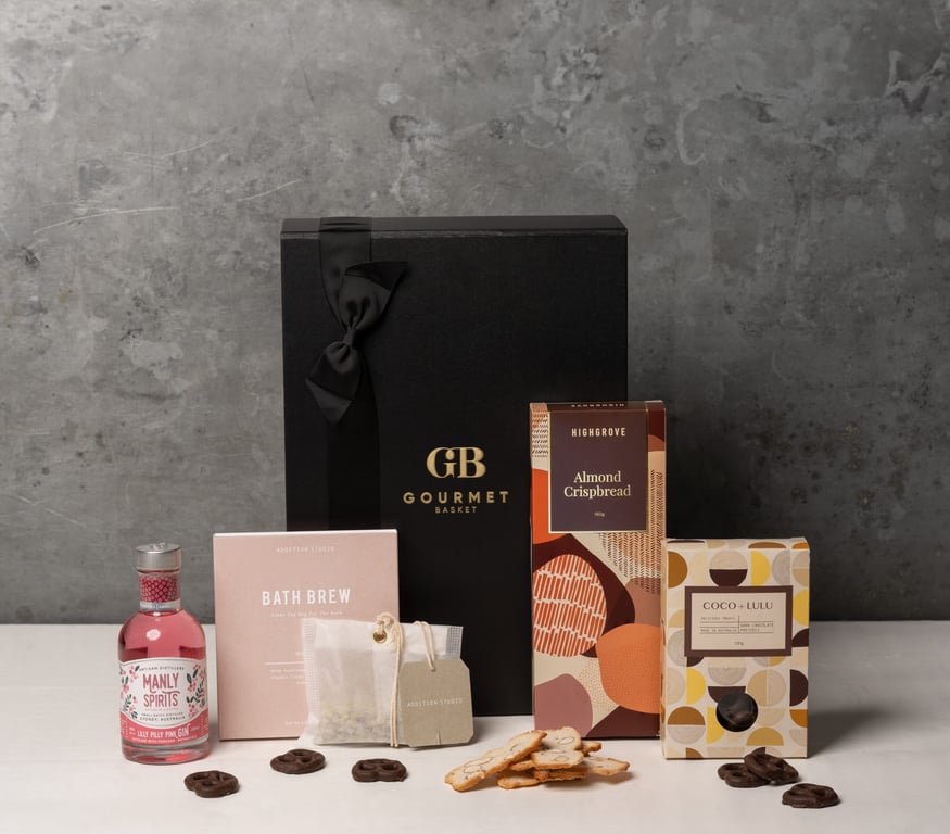 Manly Spirits Pink Gin and Pamper Hamper