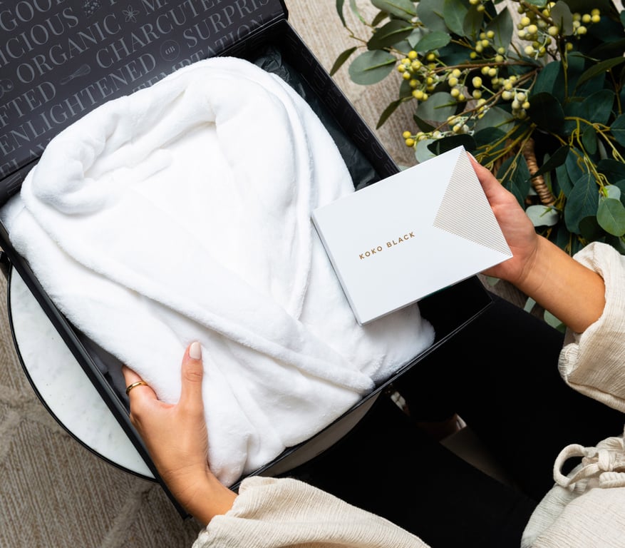 Premium Chocolates with Robe Hamper