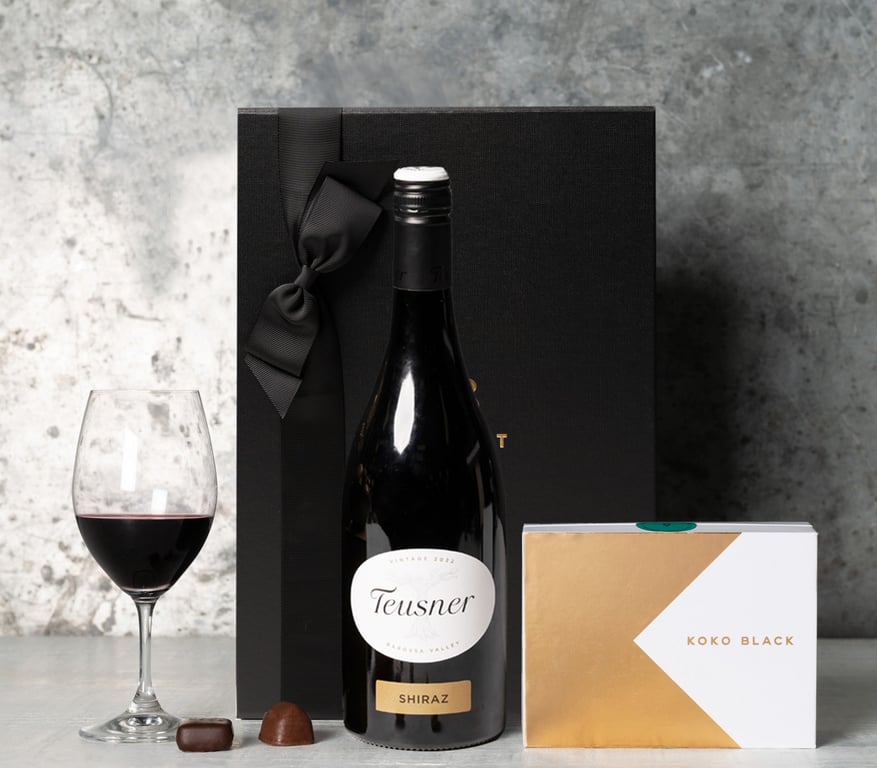 Teusner Shiraz with Premium Chocolates