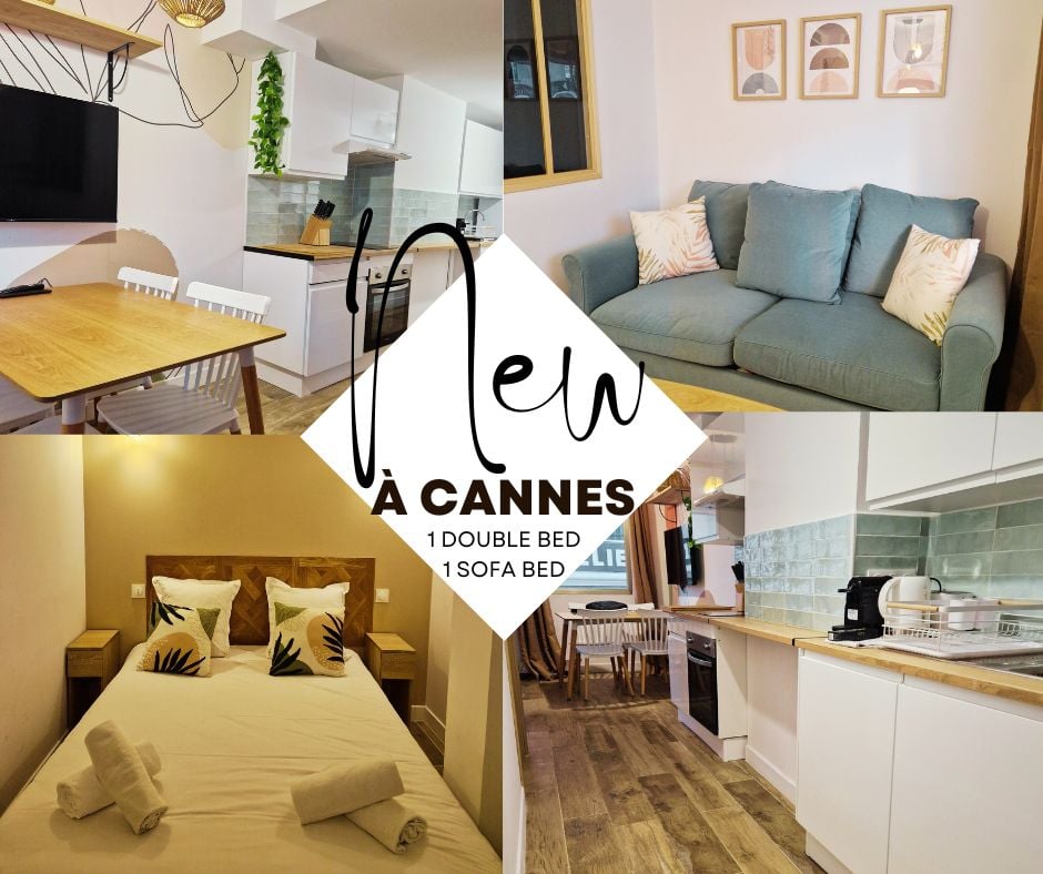 Friendly and cosy near the Palais des Festivals