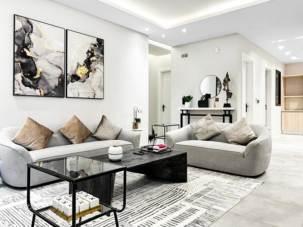 GR - Luxury 3 Bedroom Apartment with Modern Design