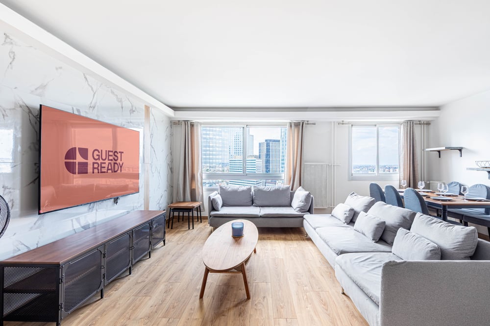 Sky-high serenity steps from Paris