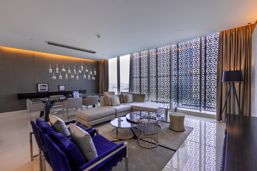 GR Elite- Damac 3BD apt with Kingdom Tower View