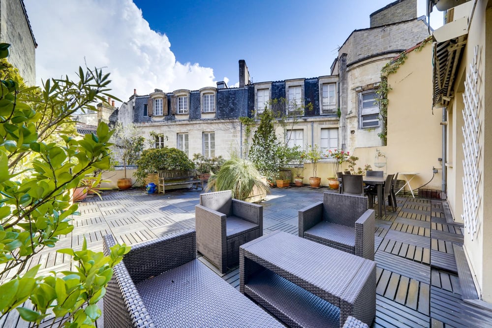 Magnifique appartement Bordeaux avec terrasse