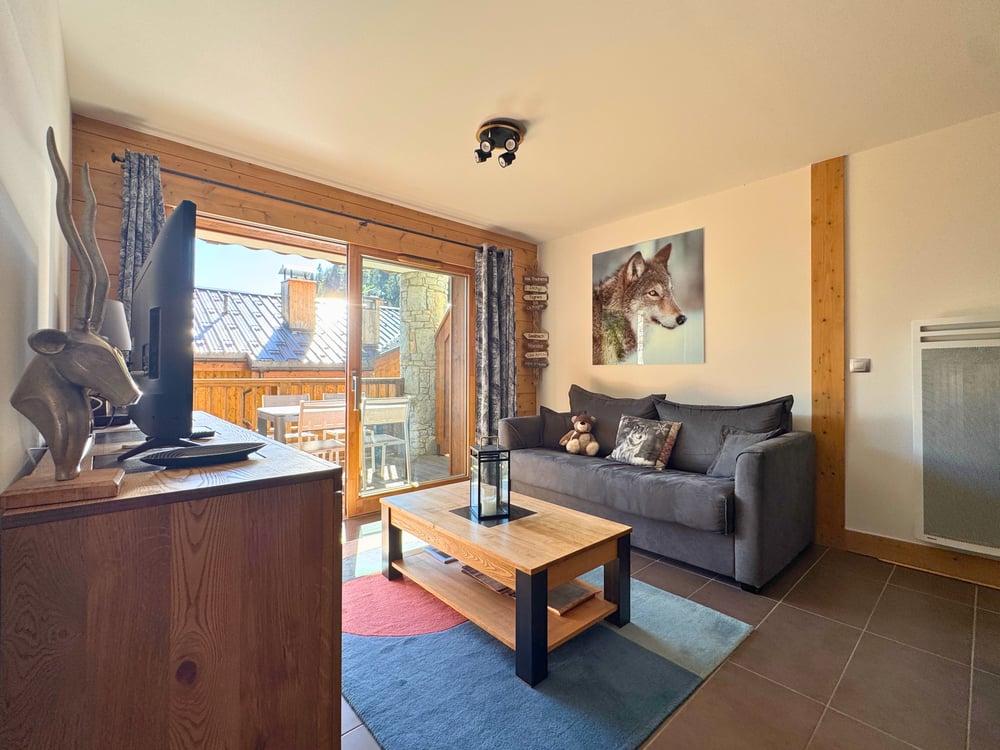 Arpette Balcons Étoilés Modern 50m at slopes