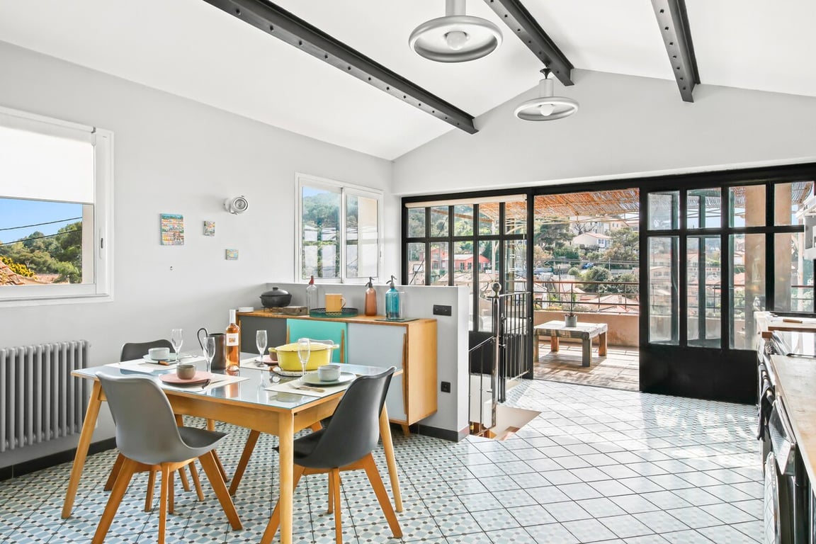 Cabanon Chic - Terrasse vue mer, plages