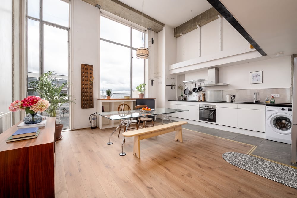 Stylish mezzanine in London