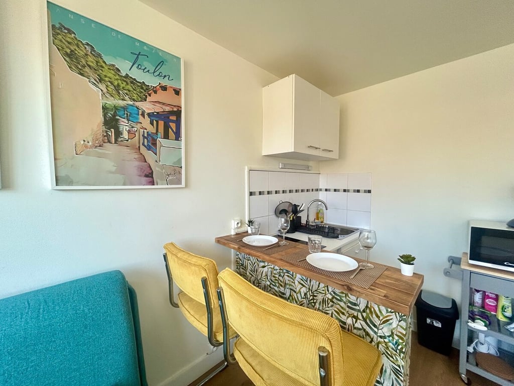 Superbe studio à quelques pas de la plage