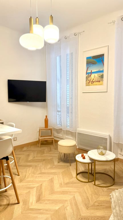 Appartement cosy 2-3 pers., Hyères centre-ville