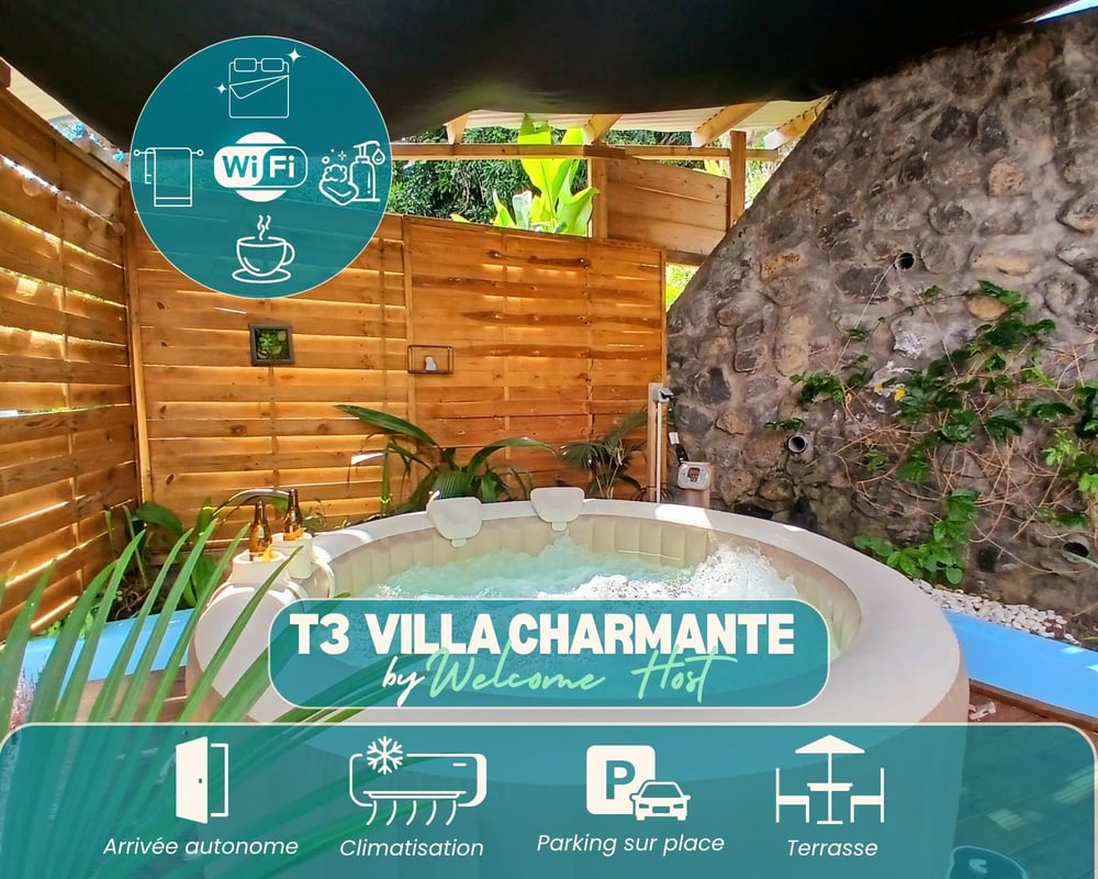 Villa Charmante, relax, Jacuzzi In Avirons