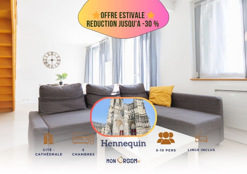 Idéal groupe PRO/famille*10 pers*5 chb* Mon Groom