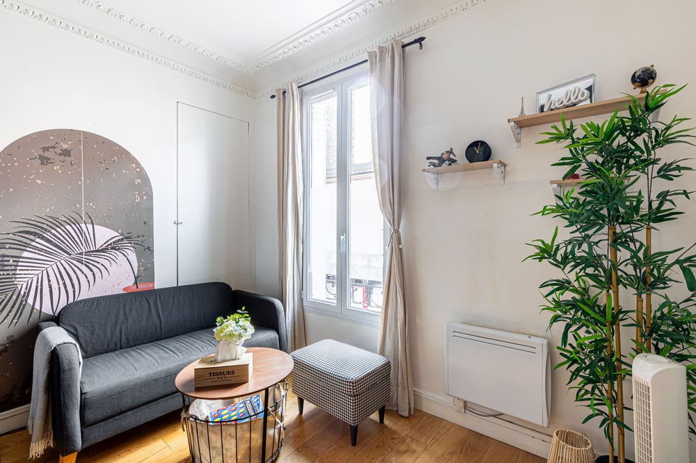 Comfy studio in Le Pré-Saint-Gervais