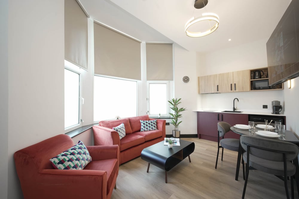 Sixty Aparthotel – 2Bed, Central Cardiff + Parking