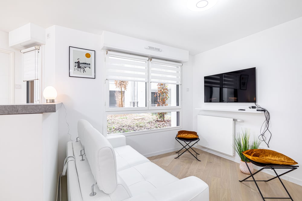 Soggiorno moderno a Issy-les-Moulineaux