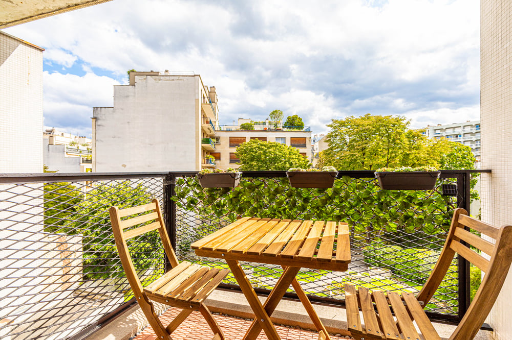 Homely nest with balcony