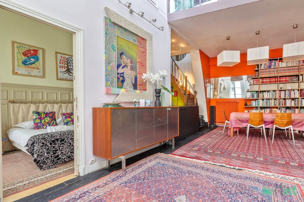 Logement pour six personnes dans le 10e arrondissement de Paris