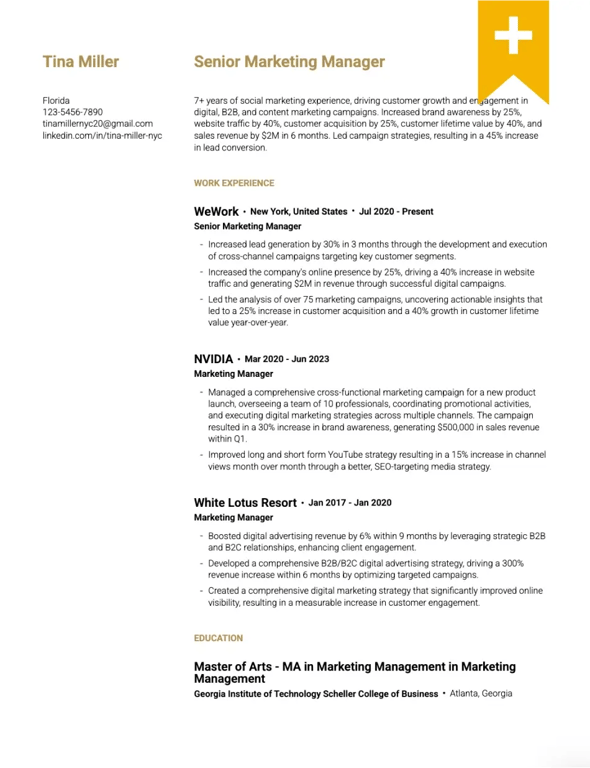 Contemporary Professional Template
