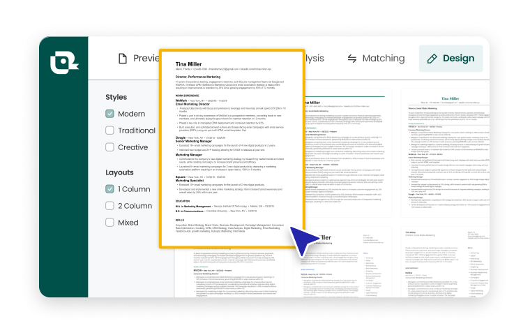 ATS-friendly resume templates
