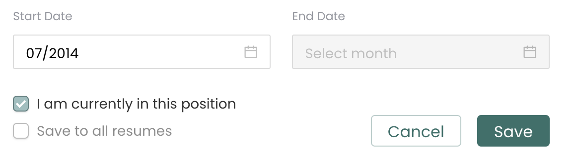 How to honestly format dates to avoid a do not hire list