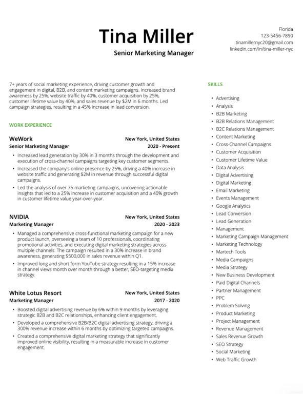 Sleek Simplicity Template