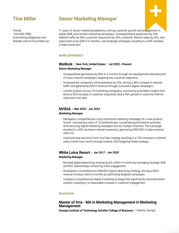 Contemporary Professional Template