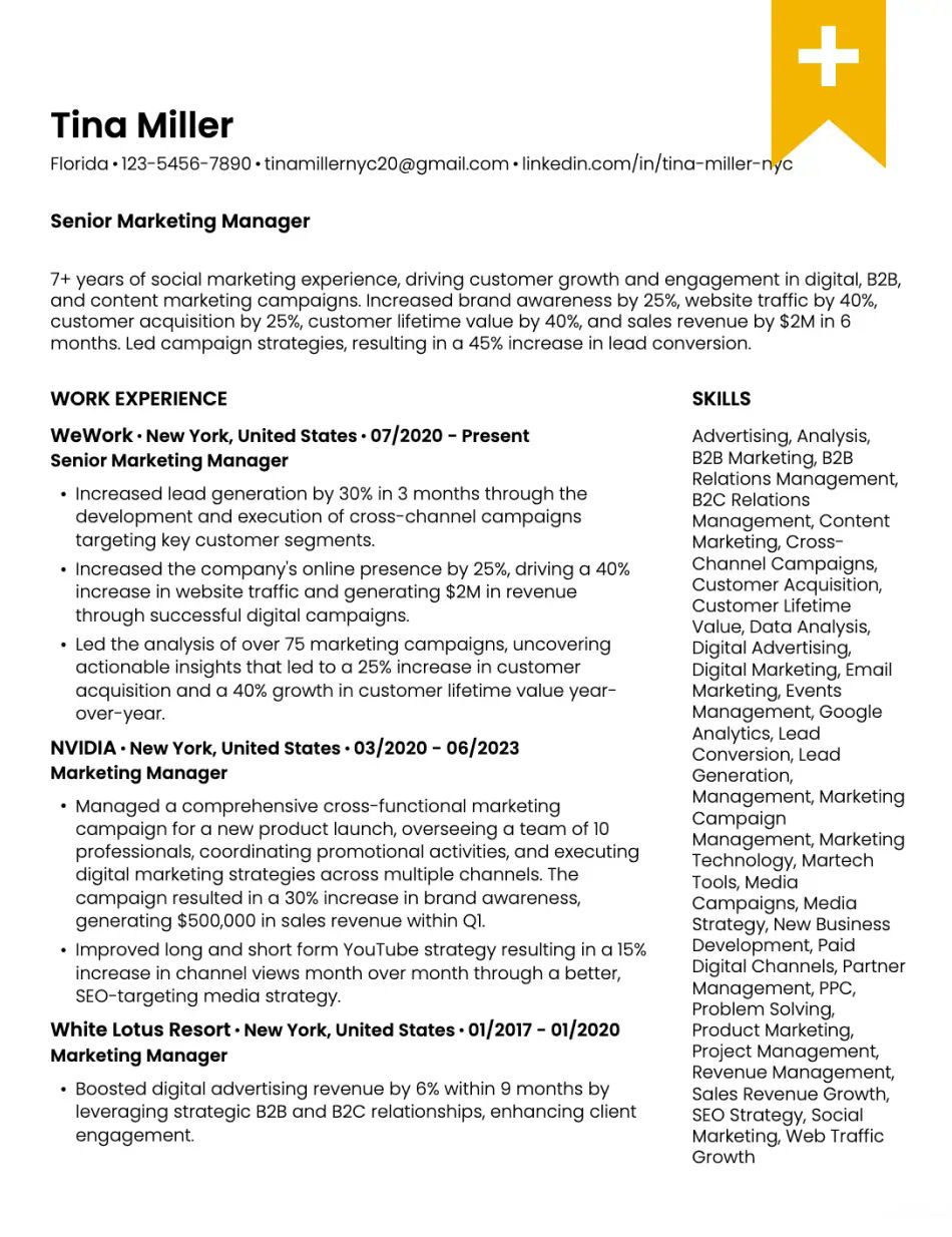 Functional Resume