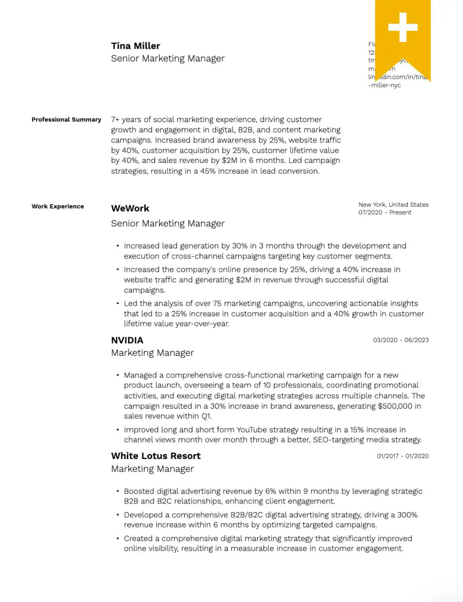 Contemporary Modern Template