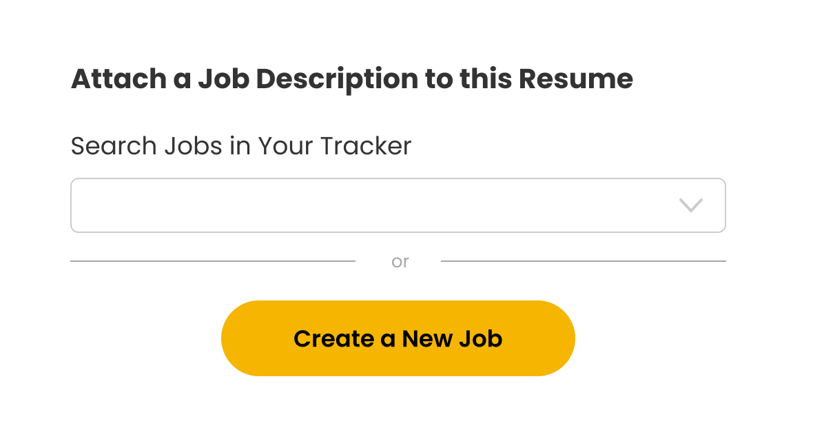 Go to the Cover Letter Generator section