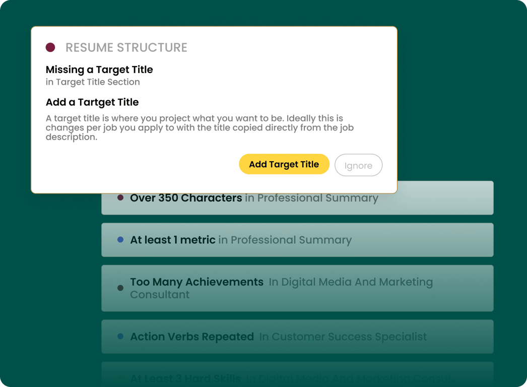 Want a resume that actually gets seen?