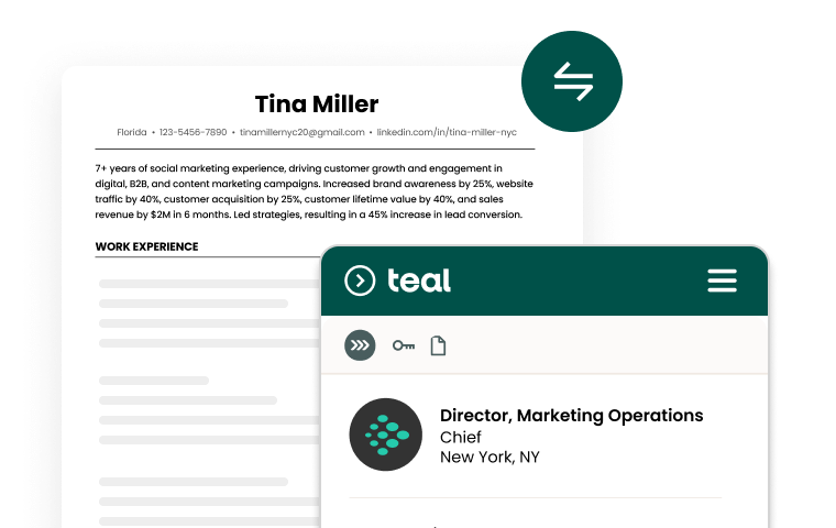 Customize your summary to the job—fast