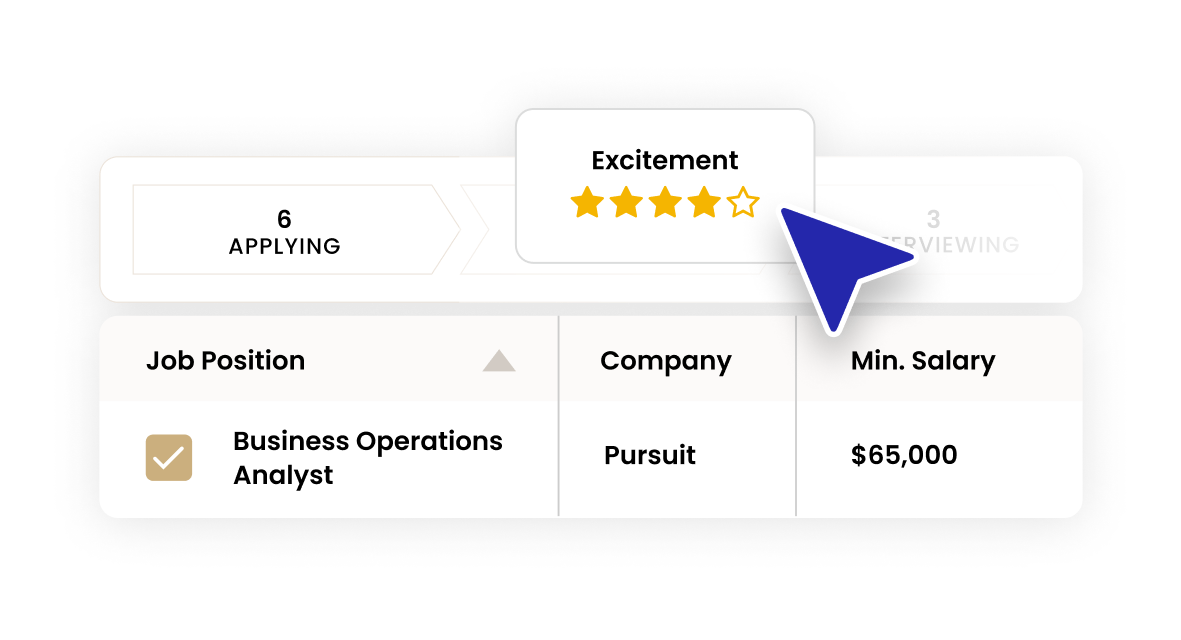 Bookmark Jobs Using the Job Tracker