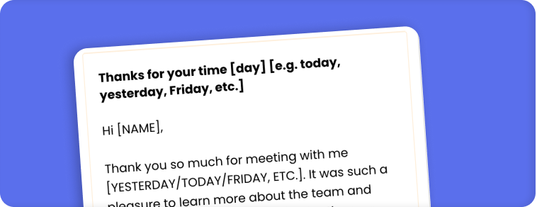Job Application Email Templates