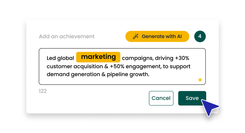 Tailor your resume based on what’s missing