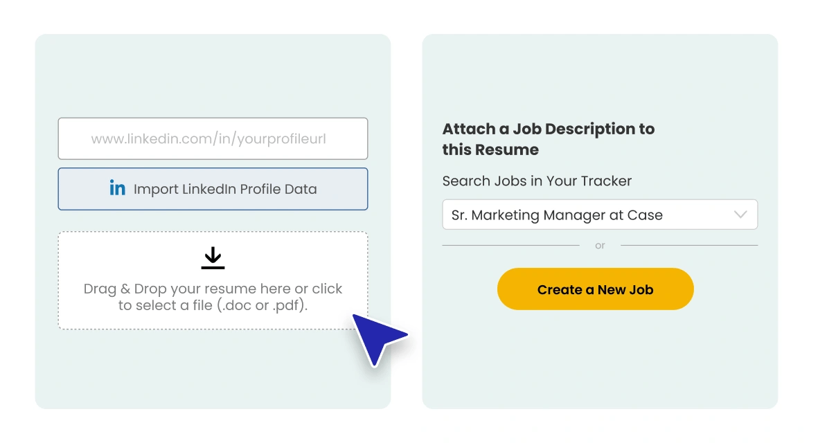 Navigate to Your Job Tracker within Teal