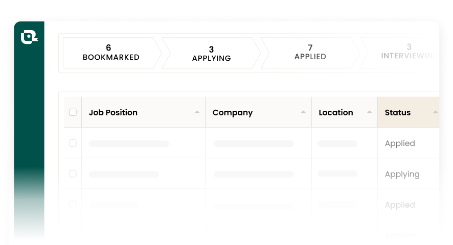 Navigate to Your Job Tracker within Teal