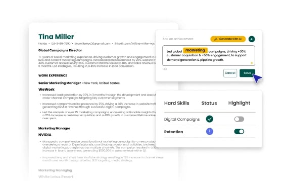 Break down your resume with clarity